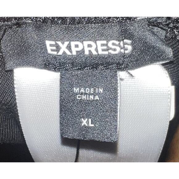 EXPRESS Wireless Lace Bralette Black Size: X Large Y2K Layering NWT - Picture 4 of 6